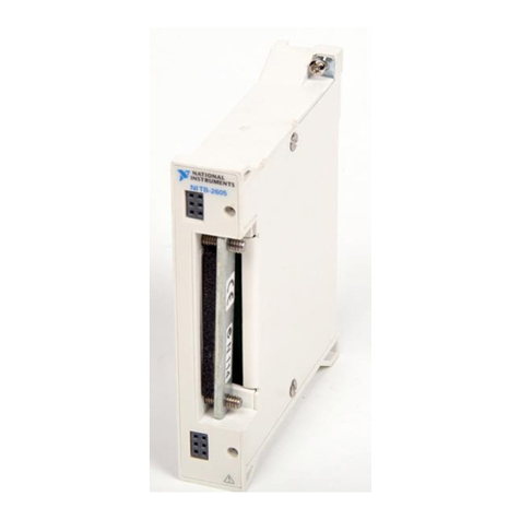National Instruments TB-2605 installation guide