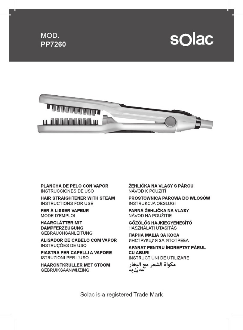 SOLAC PP7260 User manual