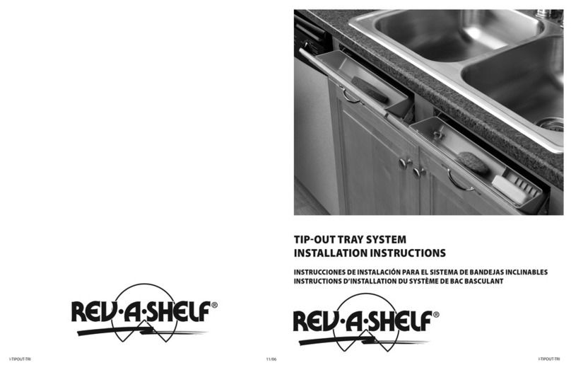 Rev-A-Shelf RV657211 User manual