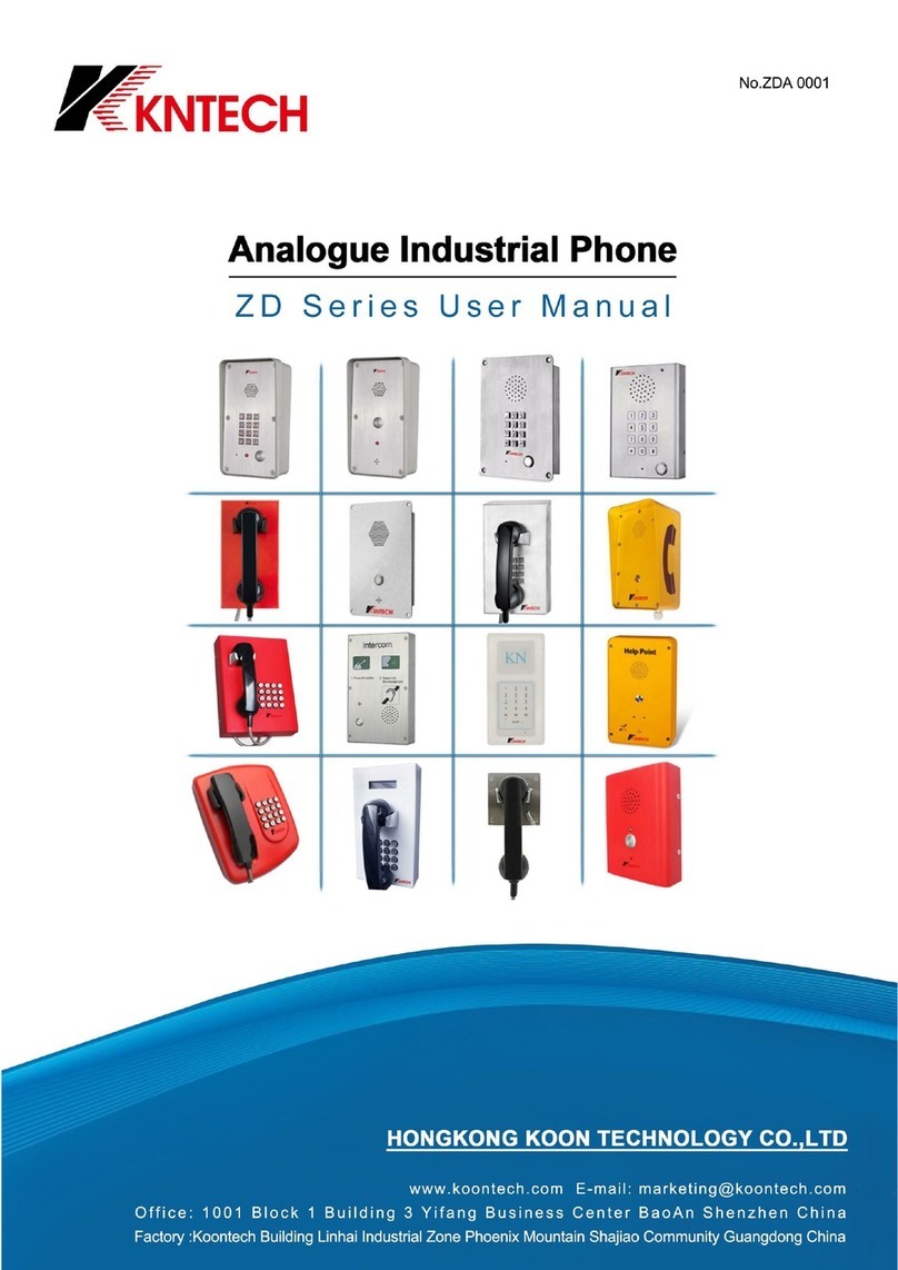KnTech ZD Series user manual