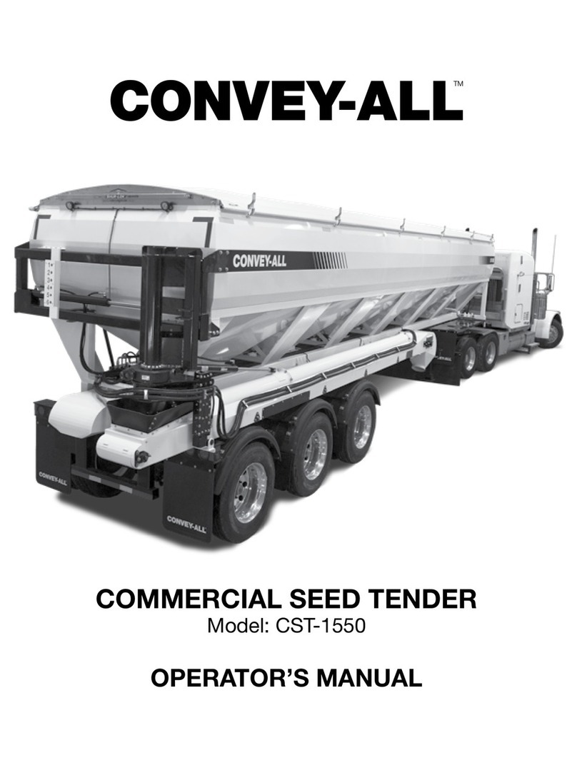 CONVEY-ALL CST-1550 Operator's manual