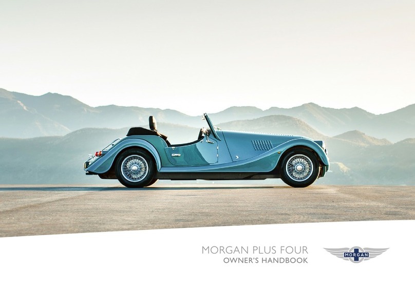 Morgan PLUS FOUR Owner's handbook