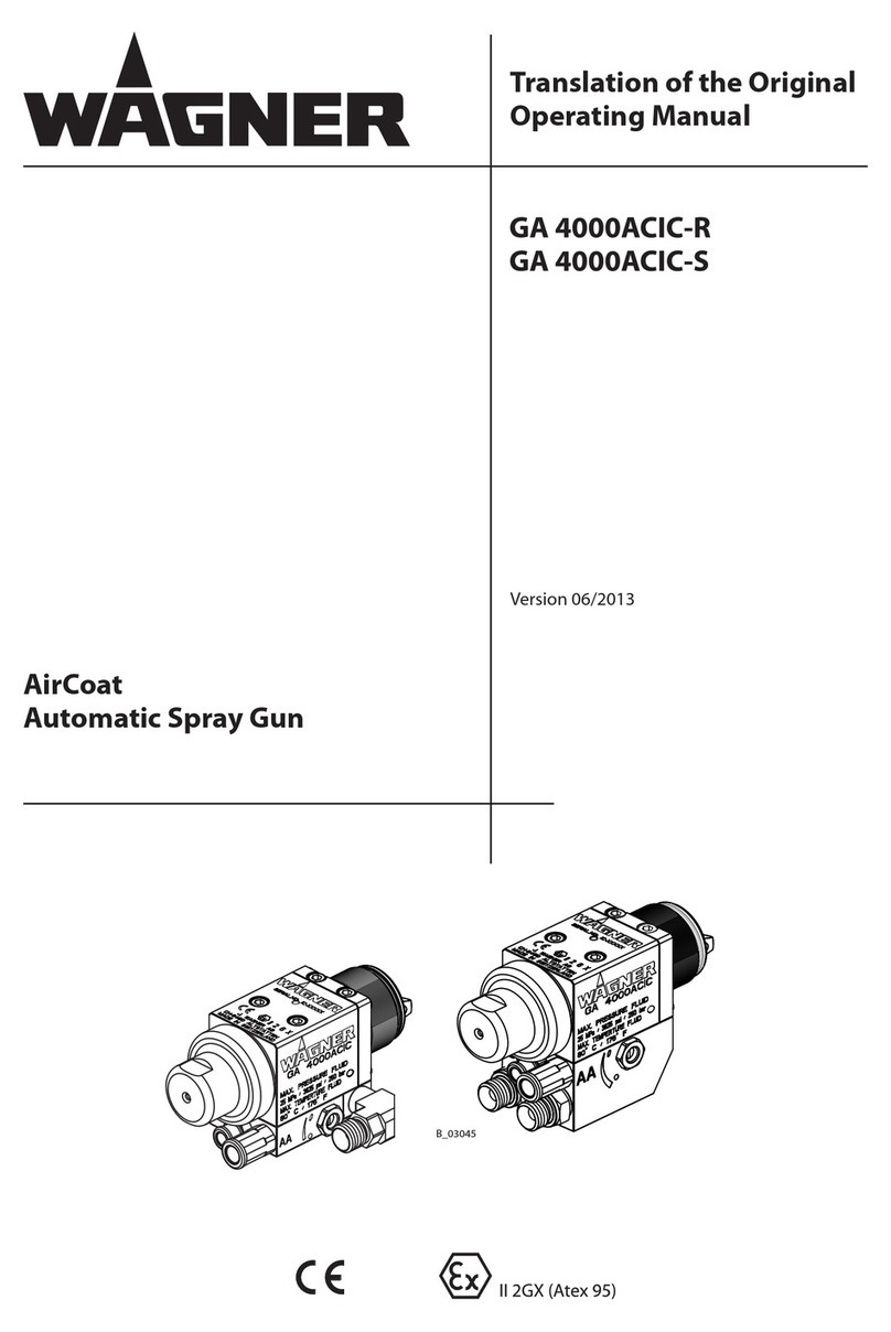 WAGNER GA 4000ACIC-R Translation of the original operating manual