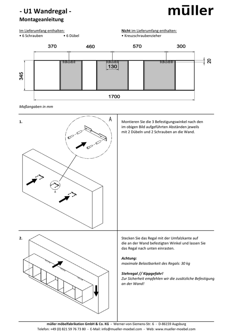 Muller U1 Assembly instructions