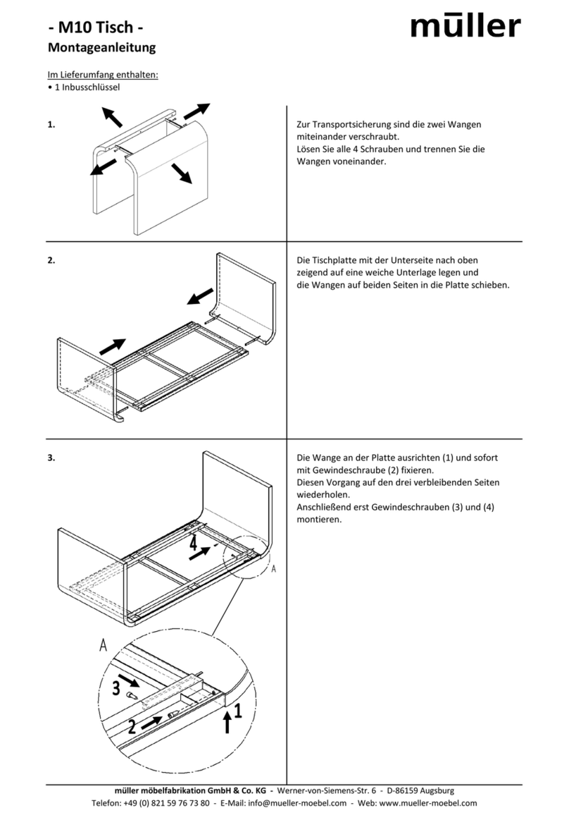 Muller M10 User manual Muller M10 User manual