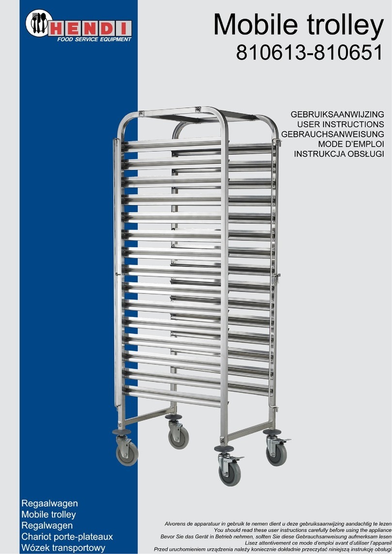 Hendi 8106 Series User instructions