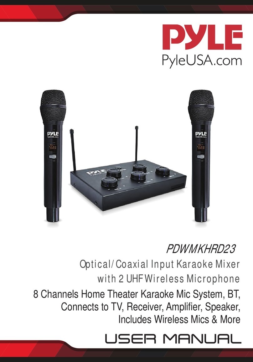Pyle PDWMKHRD23 User manual