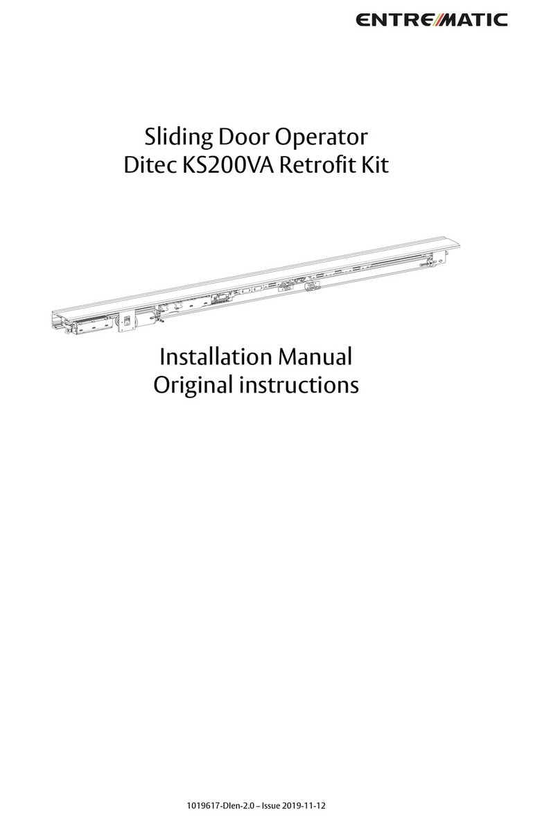 Entrematic Ditec KS200VA User manual