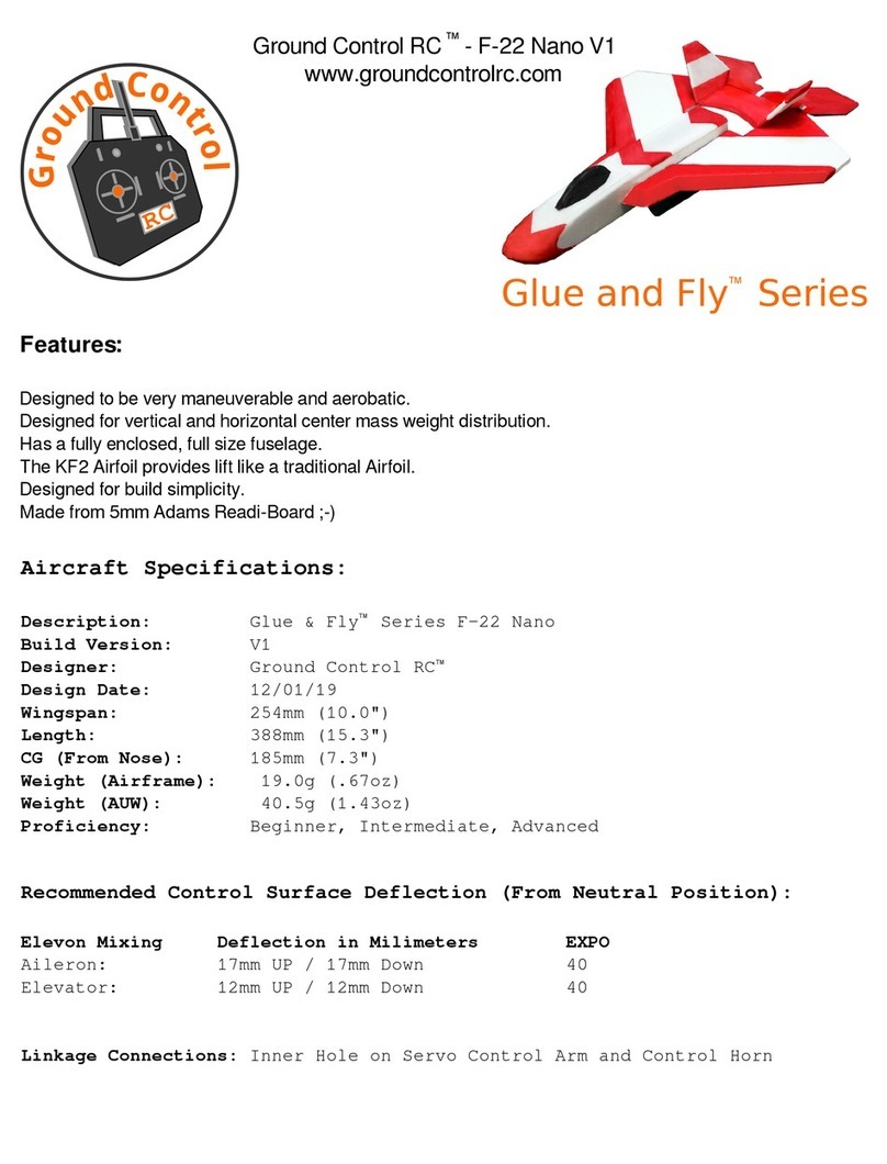 Ground Control Glue and Fly Series manual