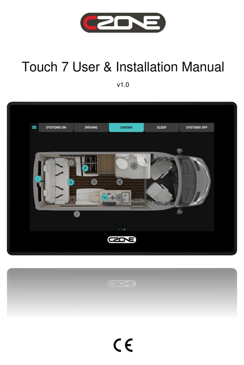 CZone Touch 7 Guide