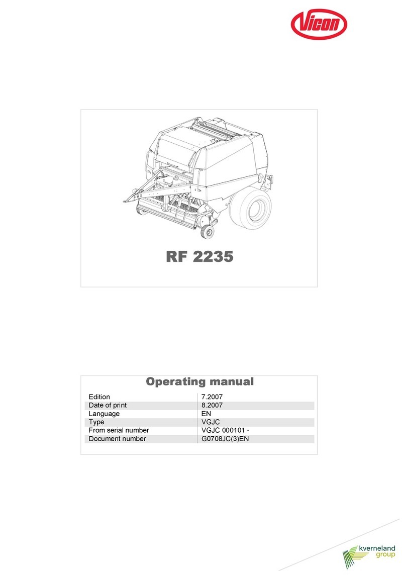Vicon RF 2235 operating manual
