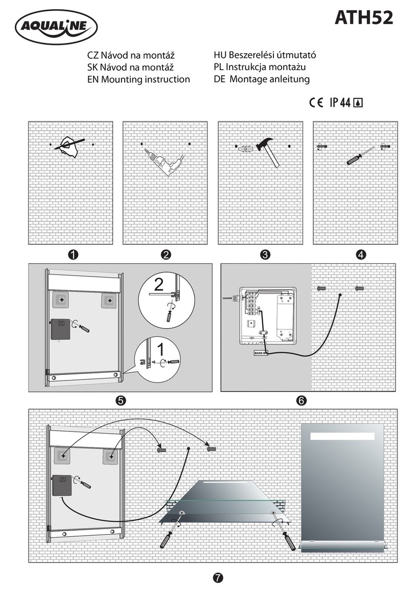 Aqualine ATH52 User manual