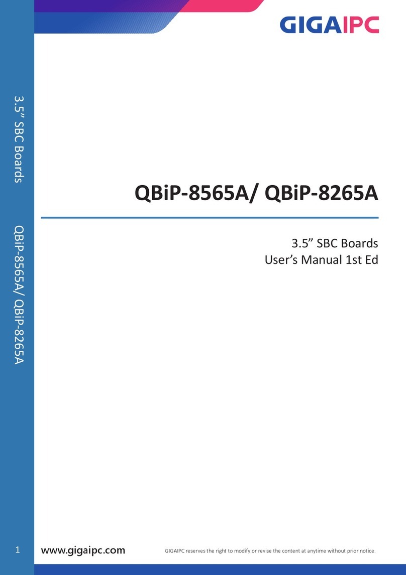 GIGAIPC QBiP-8565A User manual
