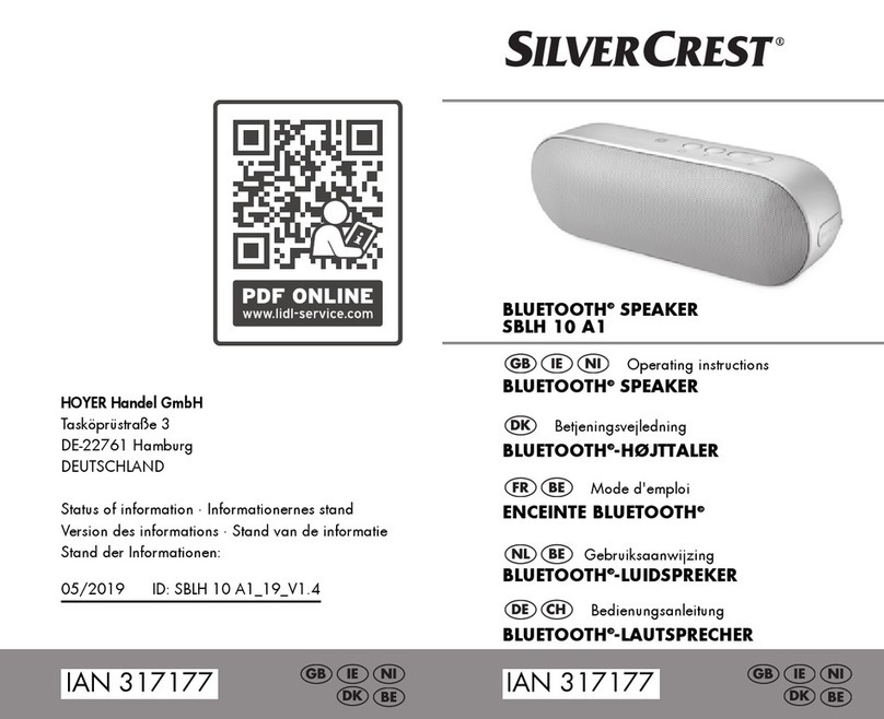 Silvercrest SBLH 10 A1 User manual
