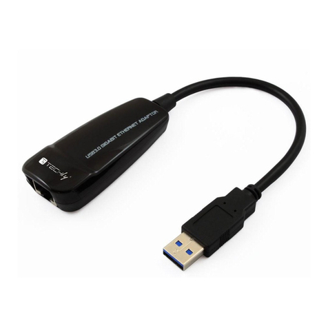 Techly IDATA USB-ETGIGA3T2 Quick install guide