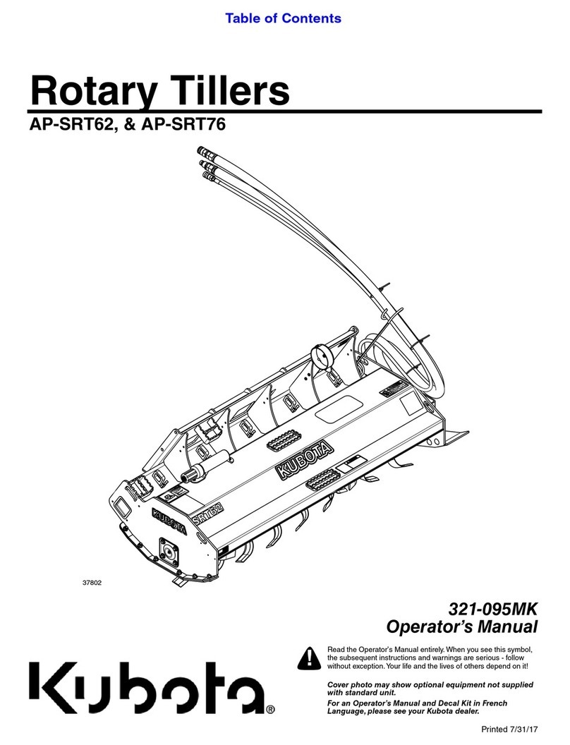 Kubota AP-SRT62 Operator's manual