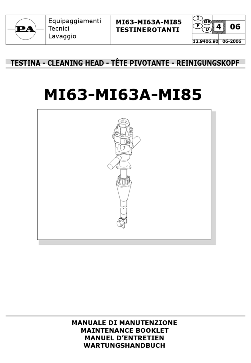PA MI63 Maintenance booklet