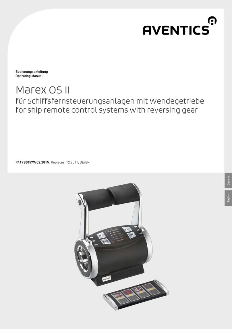 Aventics MAREX OS II operating manual