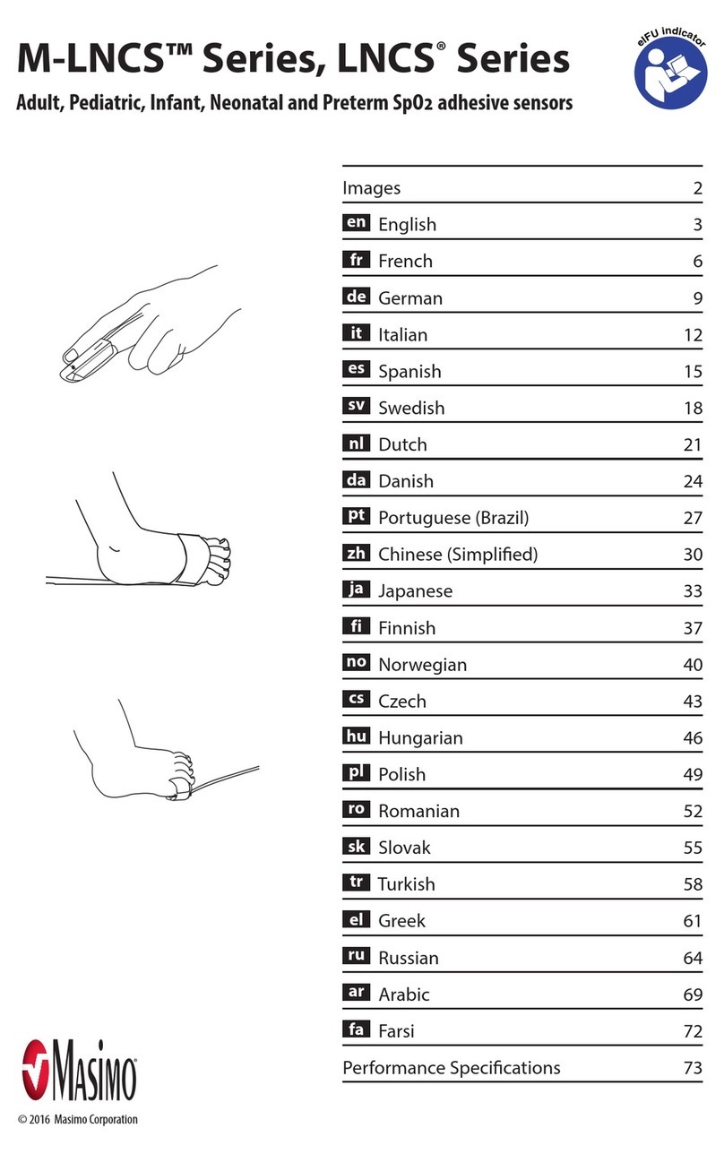 Masimo M-LNCS Series User manual