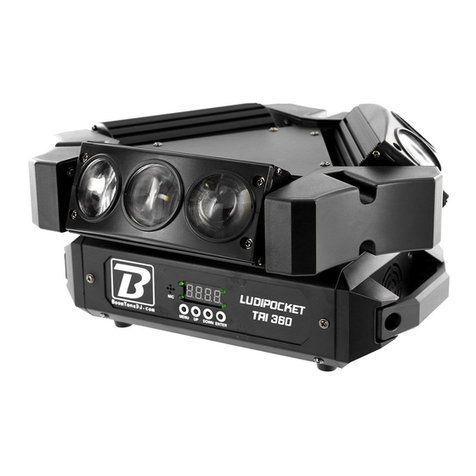 BoomToneDJ Ludipocket TRI 360 user manual