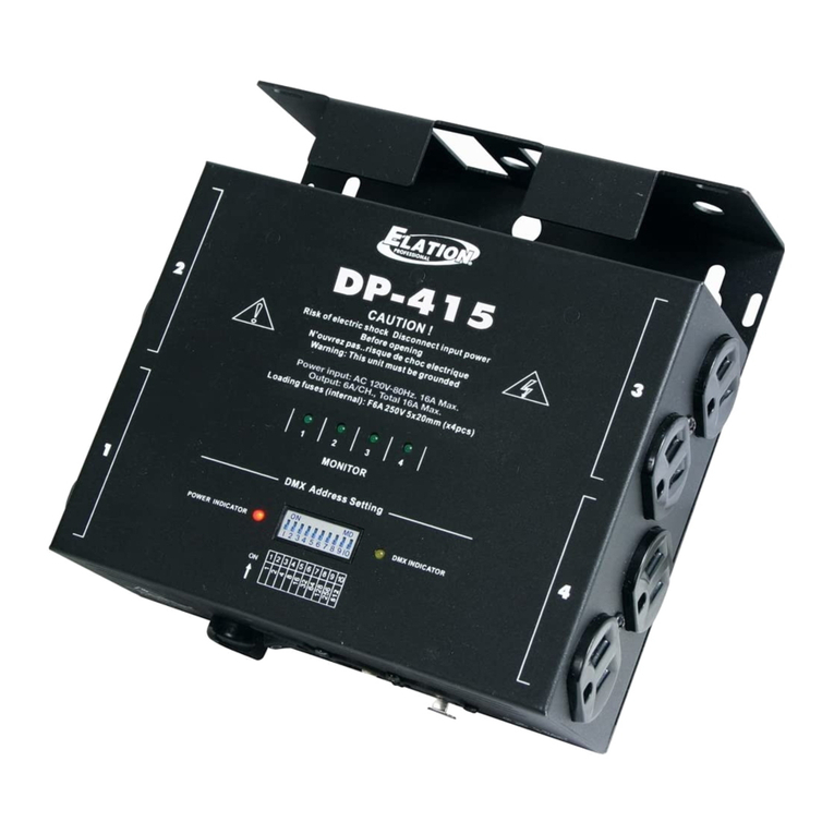 Elation DP-415 User manual