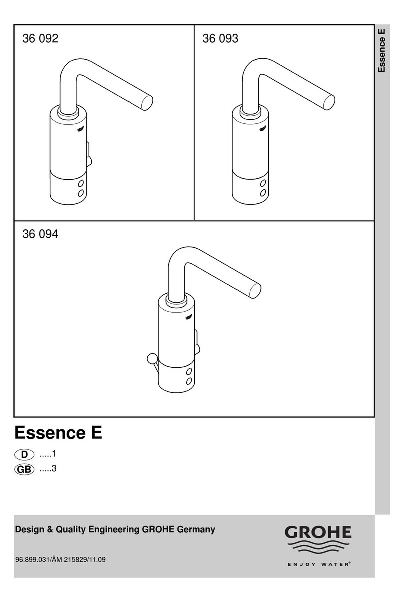 Grohe Essence E 36 092 User manual