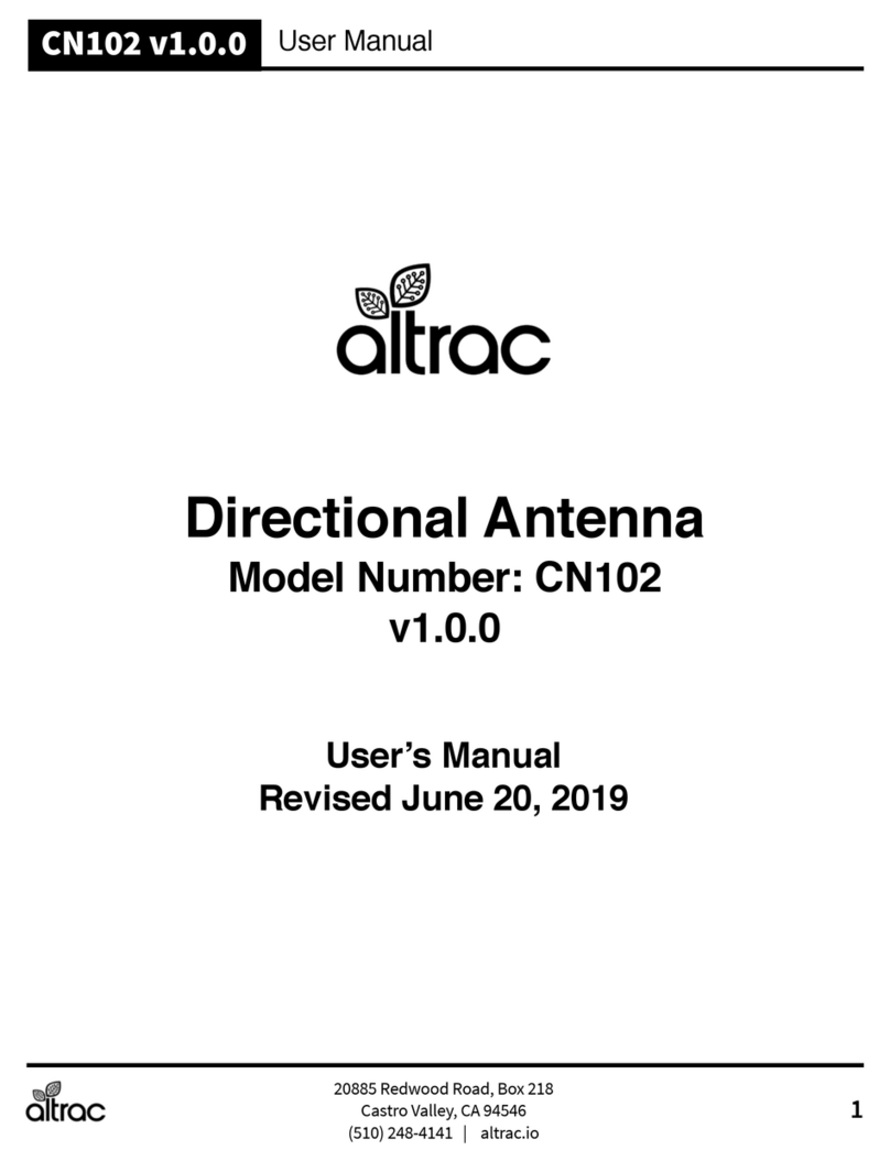 Altrac CN102 user manual