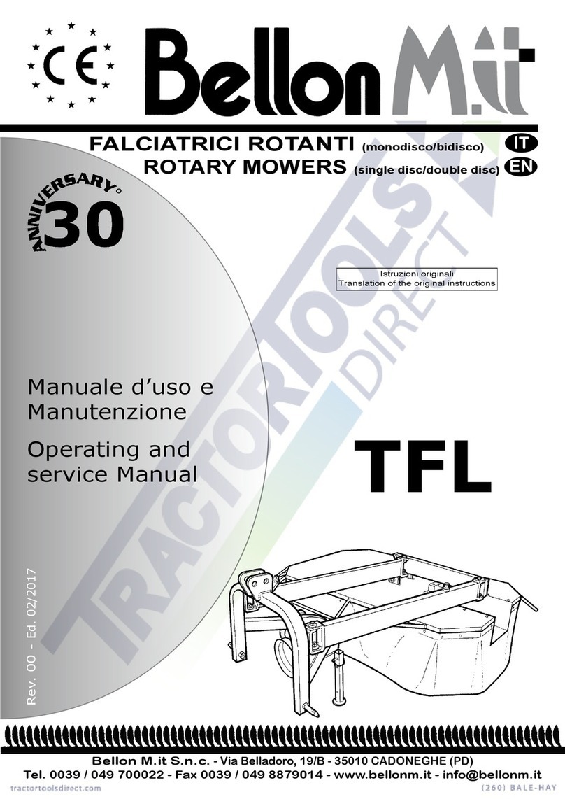 Bellon M.it TFL Series Operating and service manual