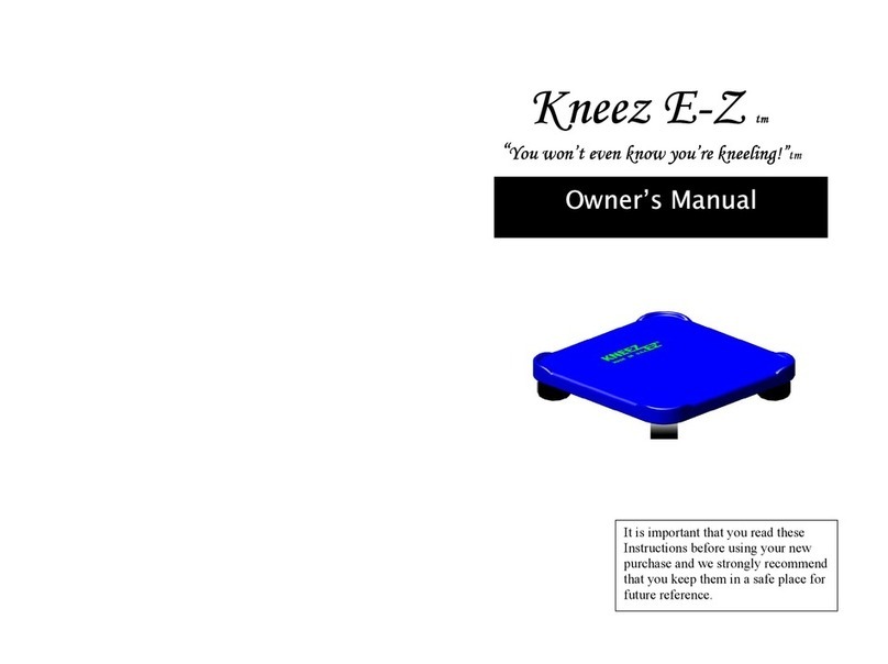 Kneez E-Z Kneez E-Z owner's manual