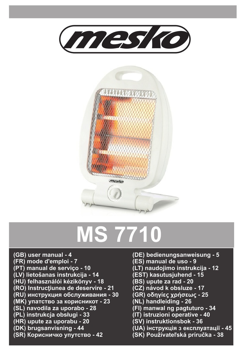 Mesko MS 7710 User manual