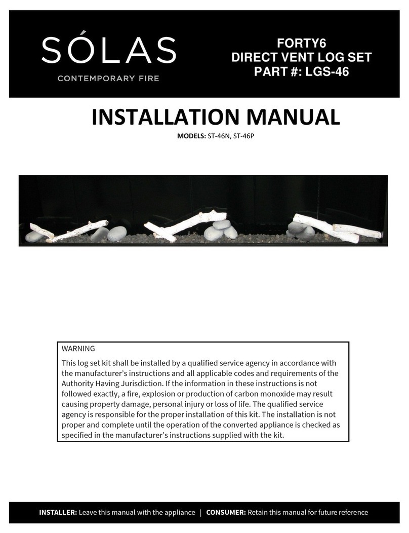 Solas ST-46N installation manual