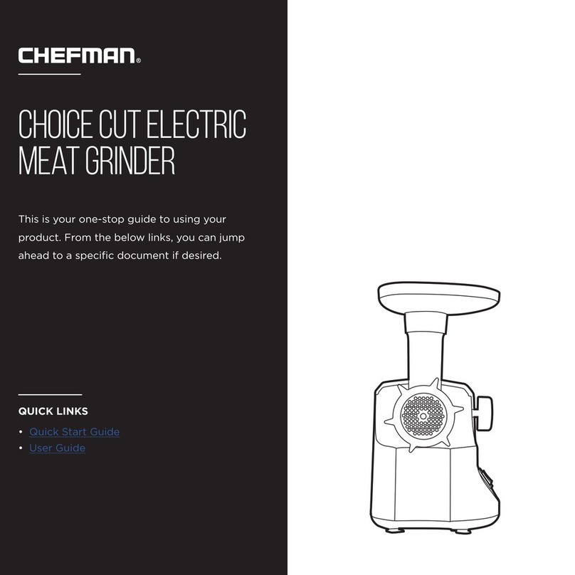 Chefman RJ25-C quick start guide