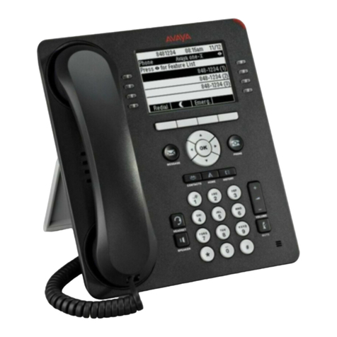 Avaya one-X 9611G User manual
