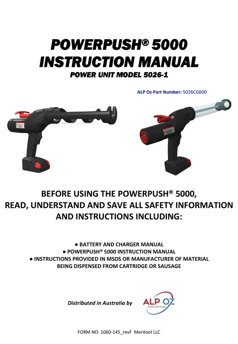Meritool POWERPUSH 5000 User manual