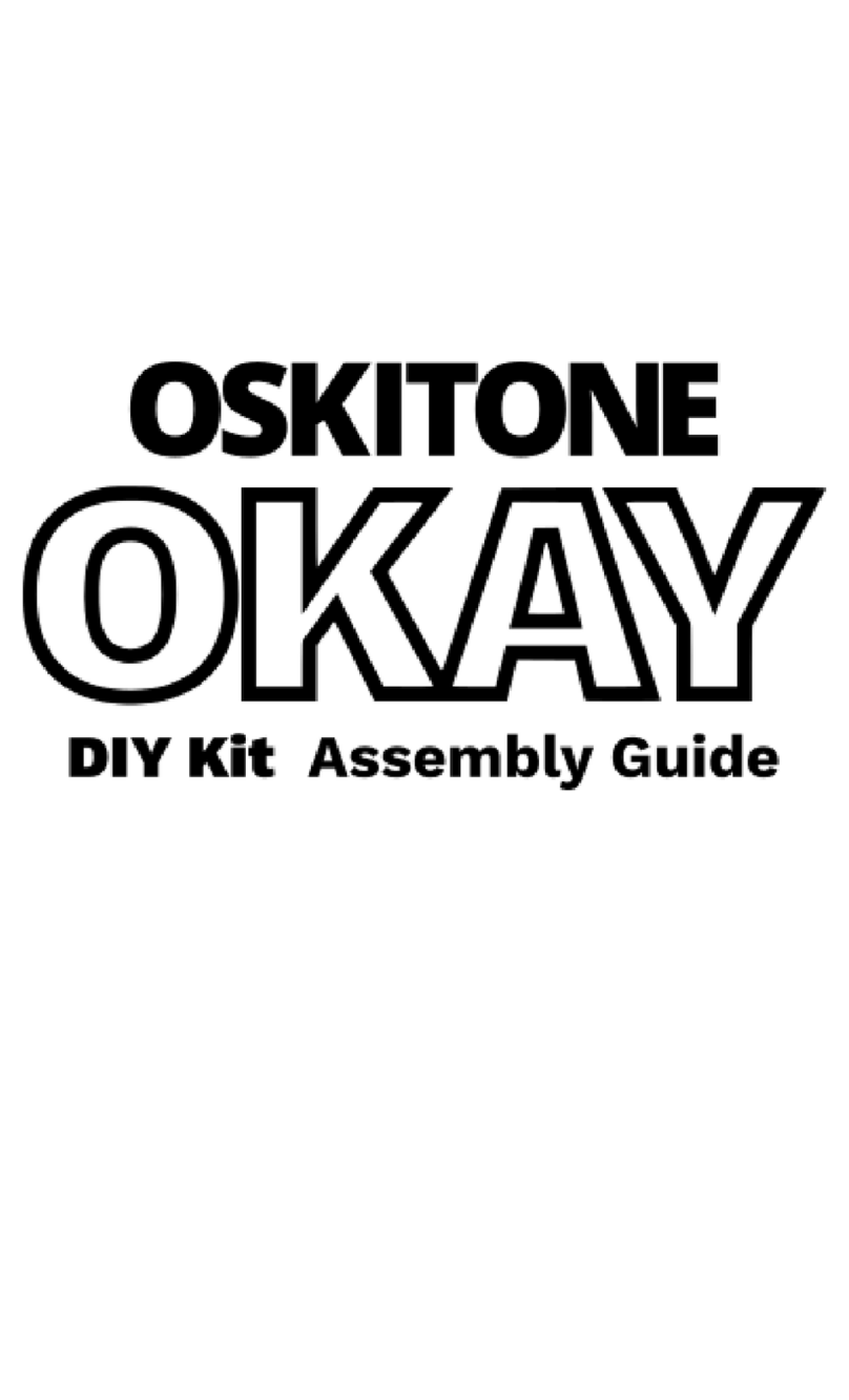 OSKITONE OKAY Synth Assembly guide