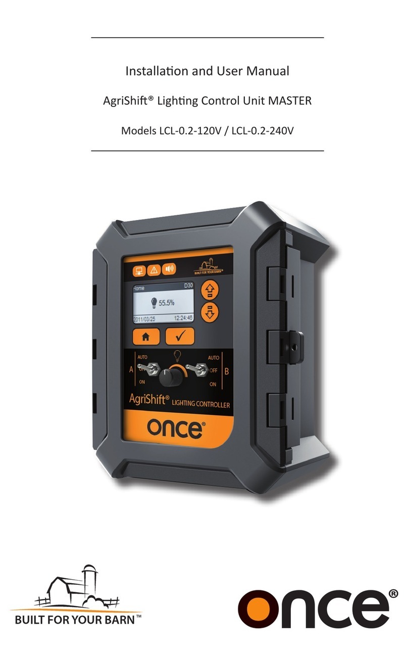 Once AgriShift LCL-0.2-120V Installation and user manual