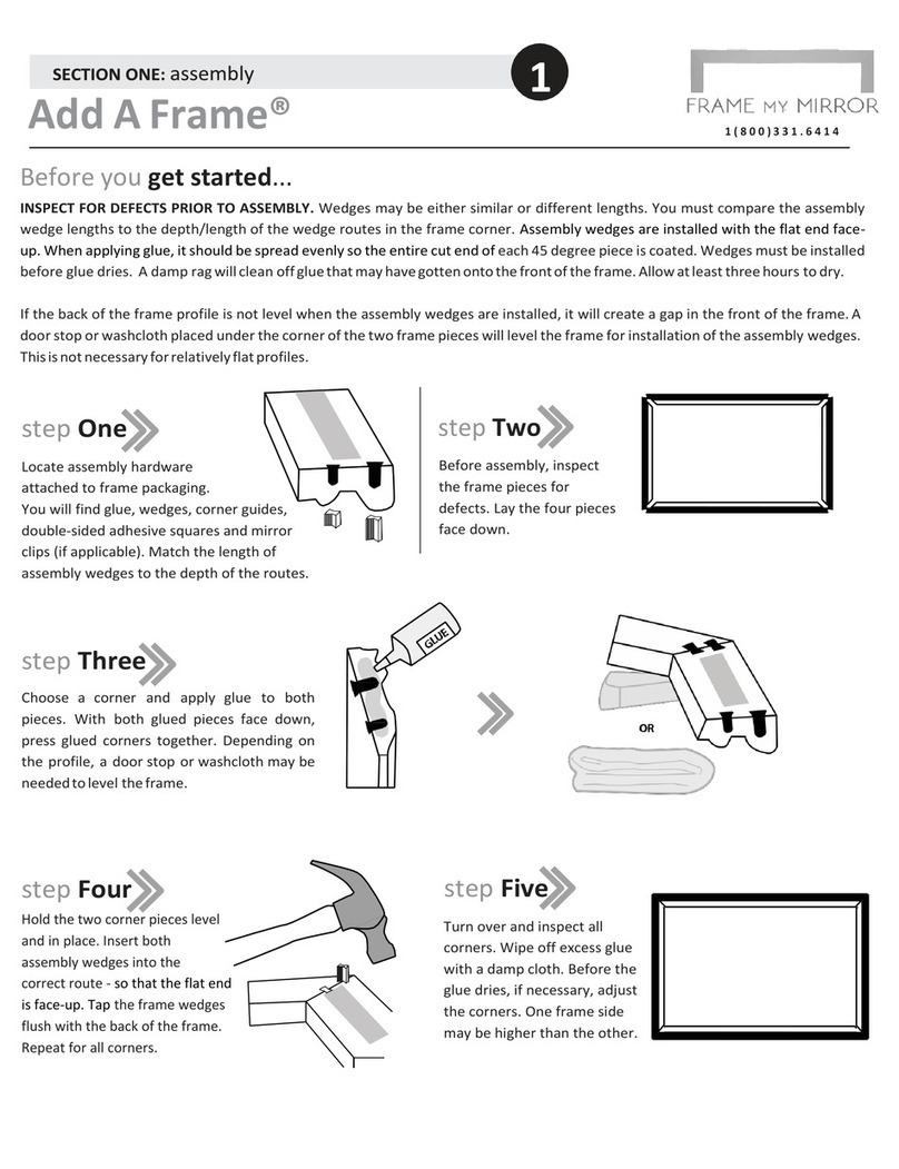 Frame my Mirror Add A Frame quick guide Frame my Mirror Add A Frame quick guide
