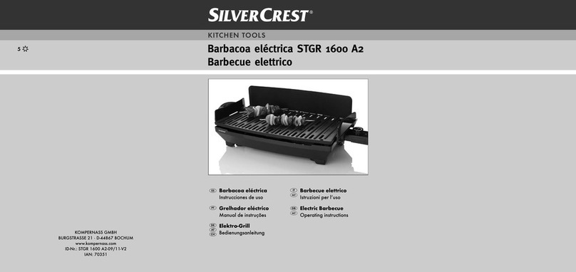Silvercrest STGR 1600 A2 operating instructions