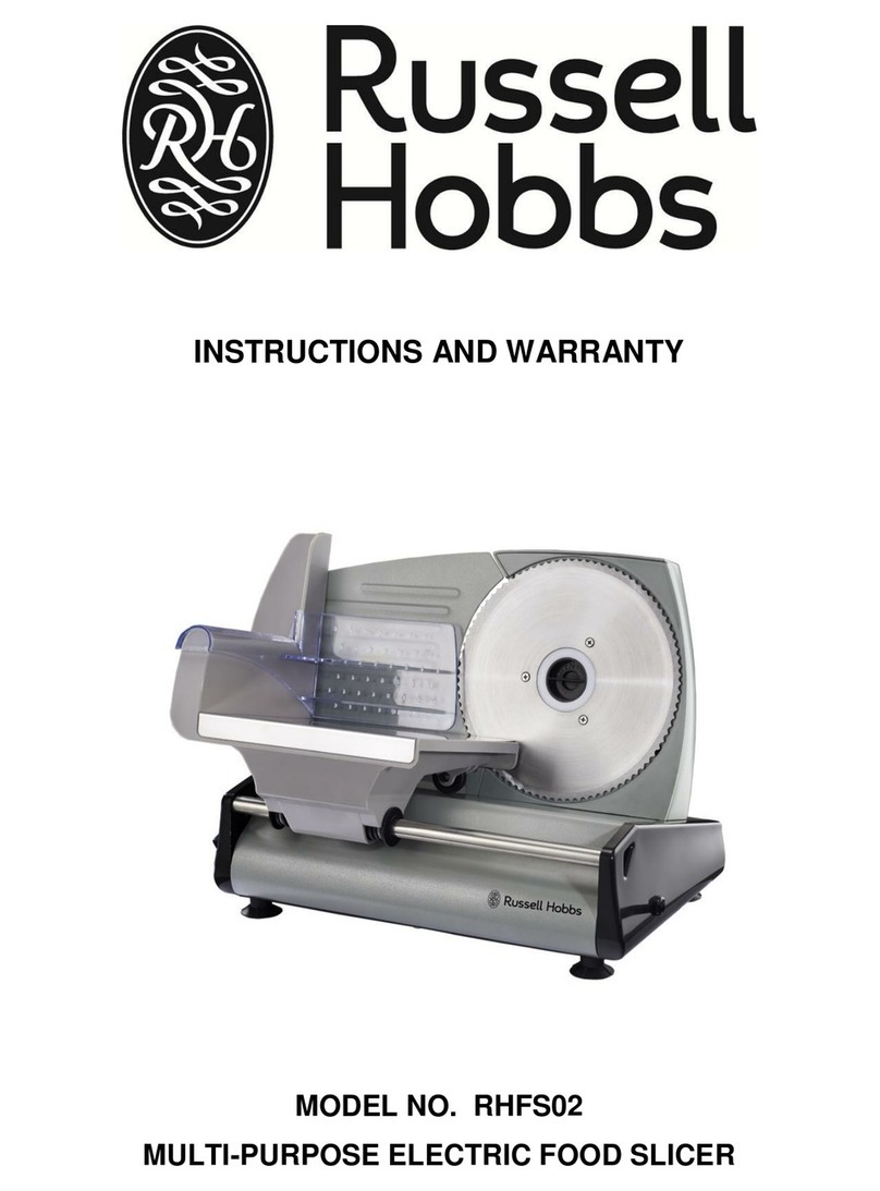 Russell Hobbs RHFS02 Installation guide