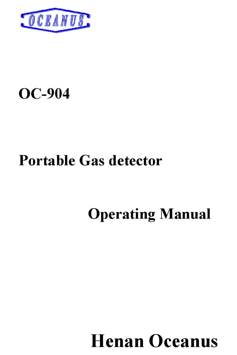 Oceanus OC-904 operating manual