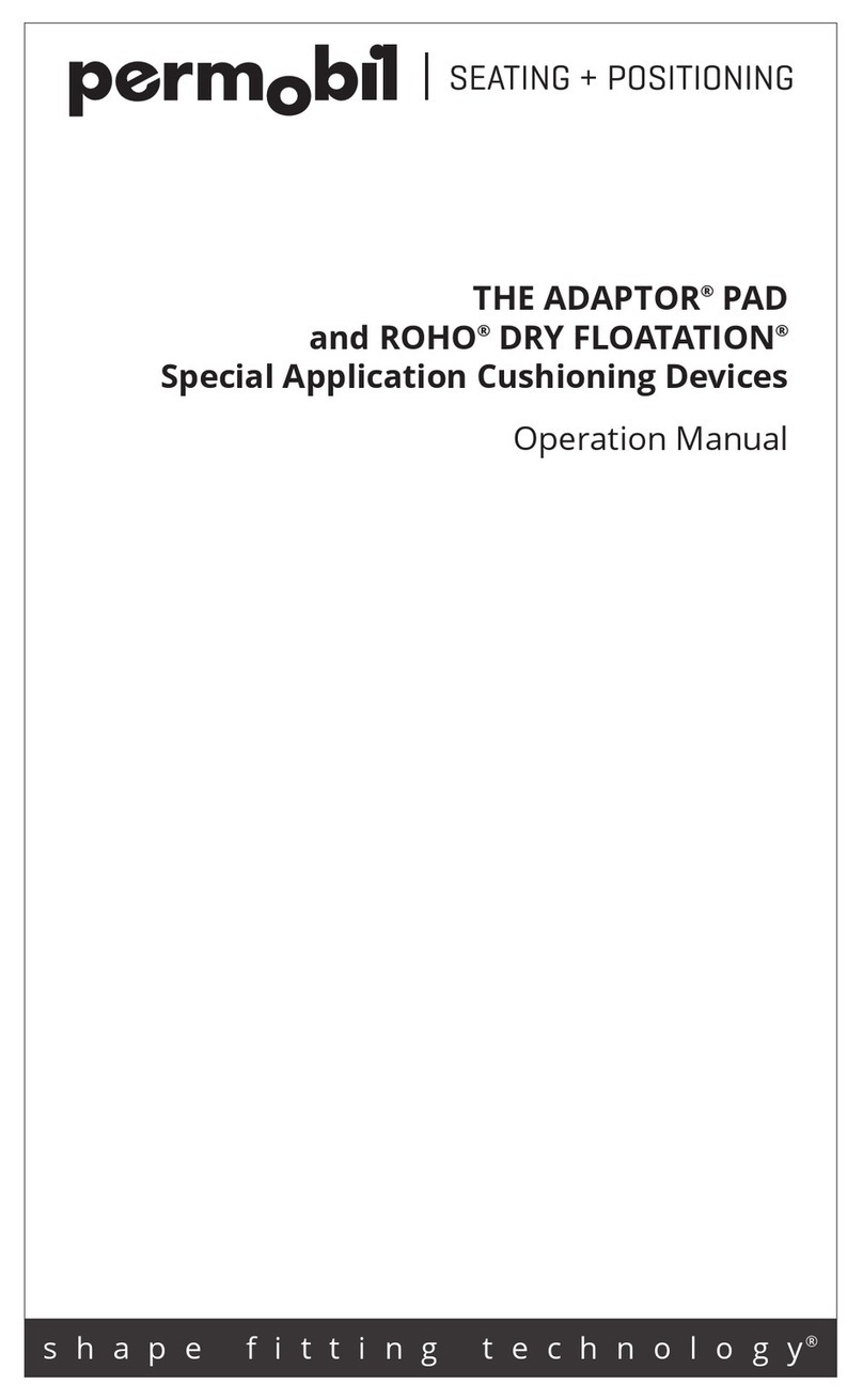 Permobil ADAPTOR PAD Operation manual