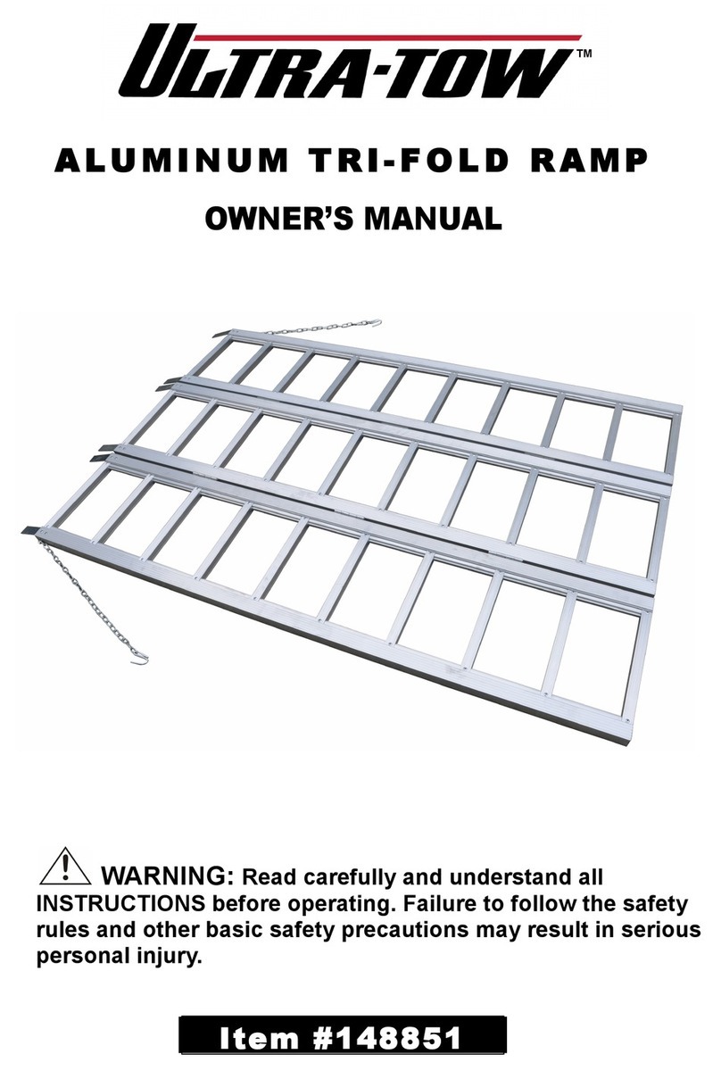 Ultra-tow 148851 owner's manual