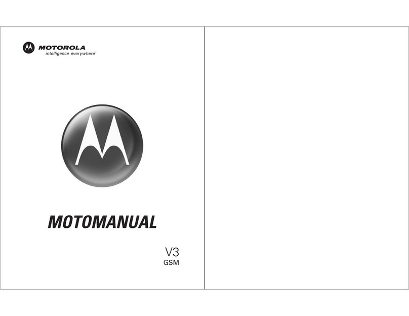 Motorola V3 User manual