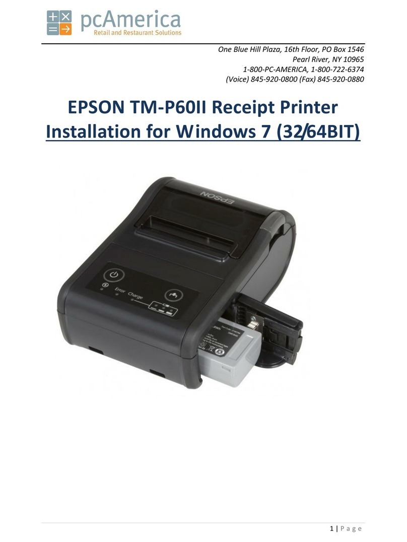 Epson TM-P60II User manual