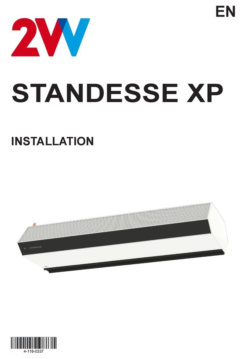 2VV STANDESSE XP VCST5D150-V3 Series installation manual