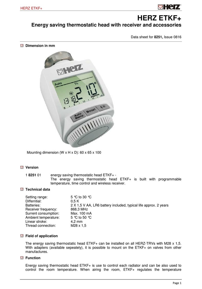 Herz ETKF+ datasheet