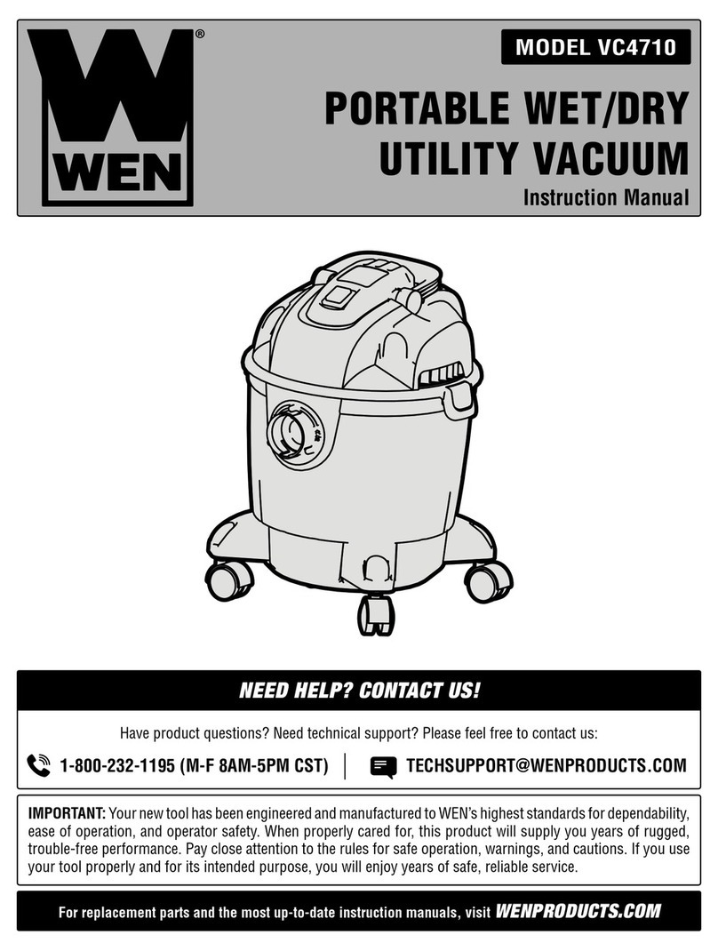 Wen VC4710 instruction manual