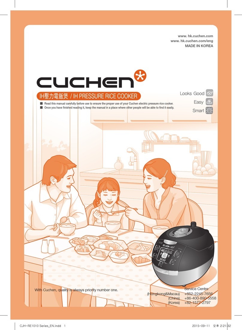 Cuchen RE10 Series User manual
