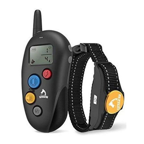 Patpet p-collar 310 Operating and training guide