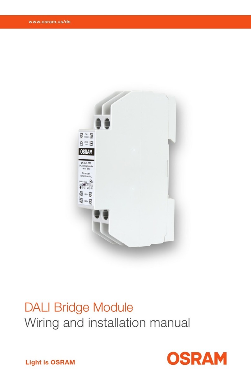 Osram DALI EN-DB-1L-GB2 User manual